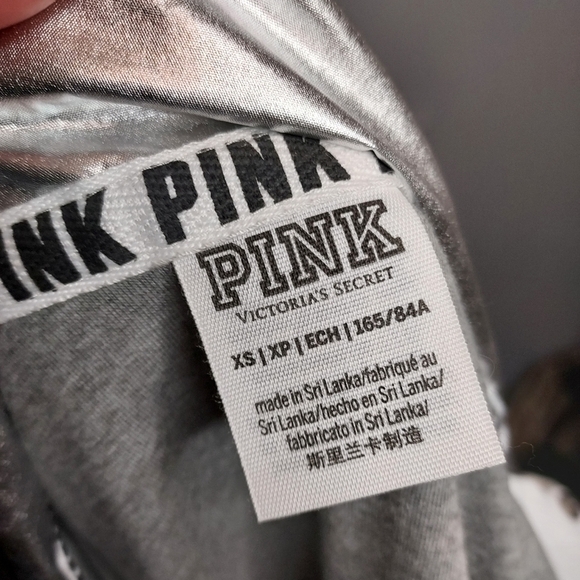 Pink Victoria Secret Jacket/Windbreaker Size XS Oversize - Picture 14 of 15